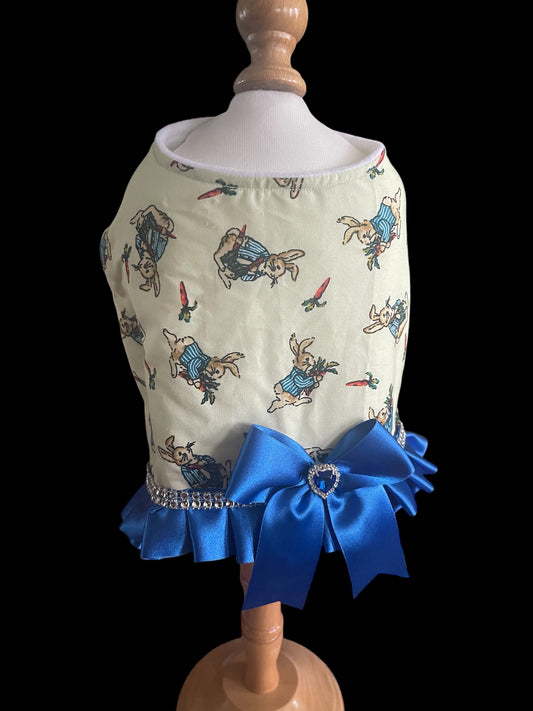 Royal Blue Peter Rabbit harness