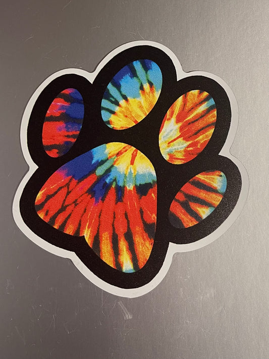 Dog Paw Magnet Paw Print 4"